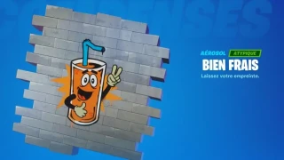 Fortnite : Aérosol Bien frais (Squeezy Life), quel code pour le débloquer ?