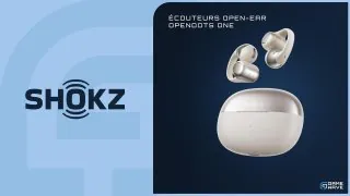 Test des Shokz OpenDots ONE : Les écouteurs open-ear qui se portent comme des boucles d'oreilles