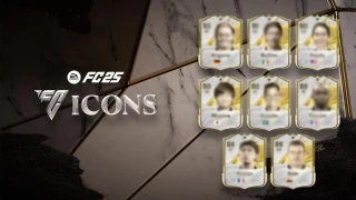 FC 25 : Découvrez les nouvelles cartes Icônes, avec deux français