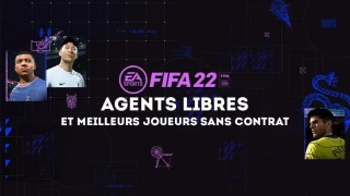 FIFA 22 : Agents libres et meilleurs joueurs sans contrat du mode Carrière