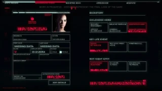 Cyberpunk 2077 permettra aux joueurs de définir une histoire d'origine au protagoniste