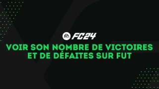 FC 24 : Où voir ses statistiques de victoires et défaites sur FUT ?