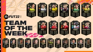FIFA 22 : TOTW 26 : Ronaldo, Szczesny et Osimhen impériaux