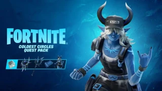 Fortnite : Un pack de skins gratuits (Cercles glacés), comment l'avoir ?