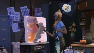 Les Sims 4 révèle les kits Atelier d'artiste et Chambre d'enfant enchantée