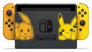 Pokémon: Let's Go dévoile une édition limitée de la Nintendo Switch à l'effigie d'Évoli et de Pikachu !