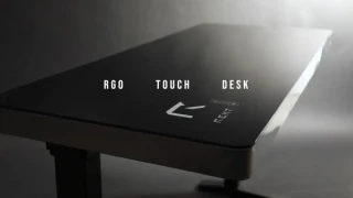 RGo Touch Desk : Rekt dévoile un nouveau bureau design et motorisé