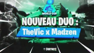 Fortnite World Cup : TheVic et Madzen reforment leur ancien duo pour les qualifications
