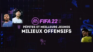 FIFA 22 : Pépites et meilleurs jeunes milieux offensifs centraux (MOC) du mode Carrière