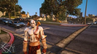 GTA V : Un mod vous permet de jouer avec Kratos ! 