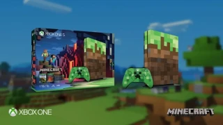 Une Xbox One S édition Minecraft débarque