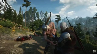 The Witcher 3: Wild Hunt : Un mod permet à Geralt de faire du snowboard