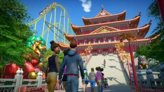 Planet Coaster part à l'internationale avec le Pack World's Fair !