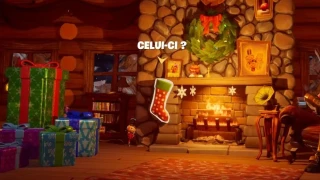 Fouiller les Chaussettes de Noël dans le chalet de la Fête hivernale, jour 1, défis Fête hivernale