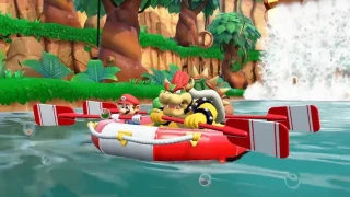 Super Mario Party dévoile une vidéo de gameplay du mode coopératif Excursion en rafting !