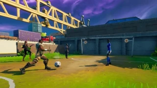 Tirer le jouet Ballon de foot et marquer un but, défi Neymar