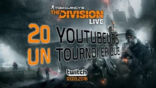 #TheDivisionLive dès ce lundi 7 mars à 18h