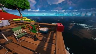 Fouiller des machines à glaçons ou des glacières, défi Fortnite un bleuvage bien glacé