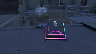 Fortnite : Puce 53 : Participer à soulever la boule à facettes dans un repaire de méchant montagnard abandonné, Défi Décryptage