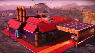 Un joueur s'est amusé à construire tout un tas de fast-foods sur No Man's Sky...
