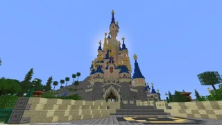 Minecraft : Visitez Disneyland Paris grâce à MagicCraft