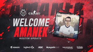 CSGO : AMANEK prend la place de bodyy chez G2 Esports
