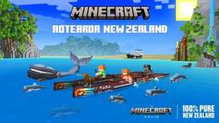 Minecraft dévoile par surprise un DLC gratuit dédié à la Nouvelle-Zélande