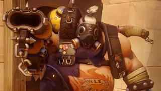 Un joueur d'Overwatch utilise le motion tracking sur ses yeux