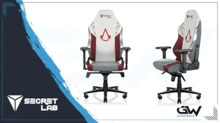 Secretlab dévoile son nouveau fauteuil gaming à l'effigie d'Assassin's Creed
