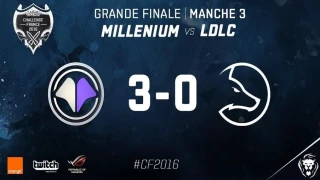 Millenium remporte le Challenge France !