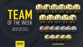 La toute première TOTW de Fifa 17