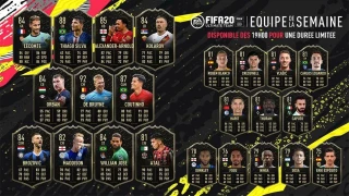 FIFA 20 : TOTW 2 : De Bruyne, Coutinho, Thiago Silva en forme