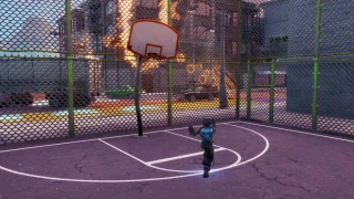 Fortnite : Défi Virée urbaine : Danser ou faire une emote sur le terrain de basket