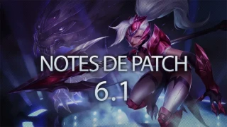 Notes de patch 6.1