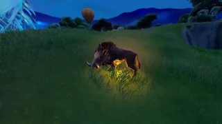 Chasser un animal à butin luisant, défi Fortnite semaine 9