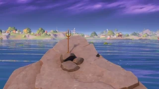 S'emparer du trident à la crique corallienne, défis Aquaman