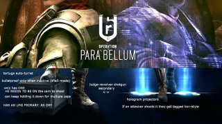 Rainbow Six Siege : Leak de l'opération Para Bellum !