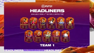 FIFA 21 : Les cartes évolutives Headliners, ou Vedettes, débarquent