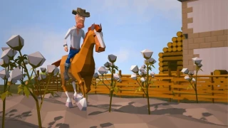 Ylands le sandbox, des développeurs de Arma et DayZ, où le catapultage de cheval est autorisé !