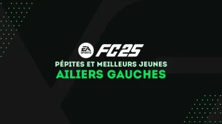FC 25 : Pépites et meilleurs jeunes ailiers gauches (AG) du mode Carrière