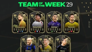 FC 24 : TOTW 29 : Rafael Leão, Ronaldo et Zhegrova flambent