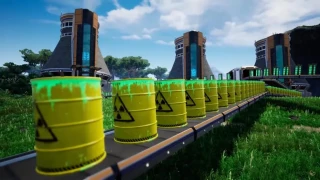 Satisfactory : La mise à jour majeure 2 apporte des trains et l'énergie nucléaire