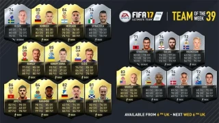 Team Of The Week 39