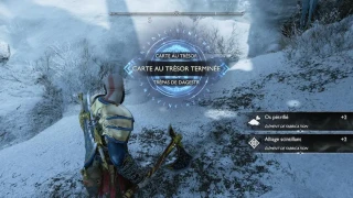 God of War Ragnarök : Carte au trésor « Trépas de Dagestr », solution