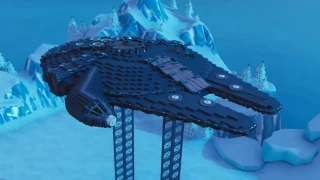 Fortnite : Un joueur a reproduit le mythique Faucon Millenium de Star Wars