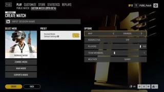 PUBG ne proposera pas de parties personnalisées gratuites