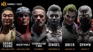 Mortal Kombat 11 : Le Joker, Terminator, Sindel et Spawn font partie de la liste complète du Kombat Pack