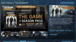 The Division disponible sur Steam en précommande