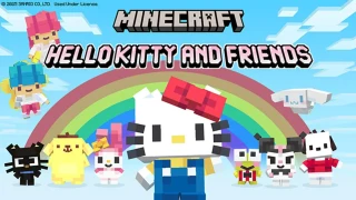 Minecraft célèbre l'univers d'Hello Kitty et ses amis avec un nouveau DLC