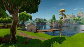 Fortnite : Un concept de bateau à pédales pour traverser Loot Lake 